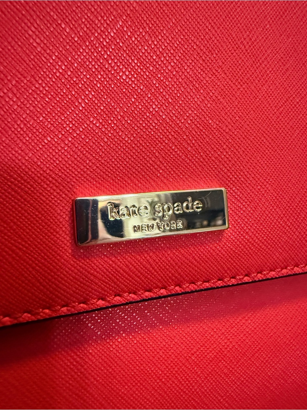 NWOT Kate Spade Newbury Lane Brynlee Satchel Crossbody Bag Geranium Red - Picture 3 of 12